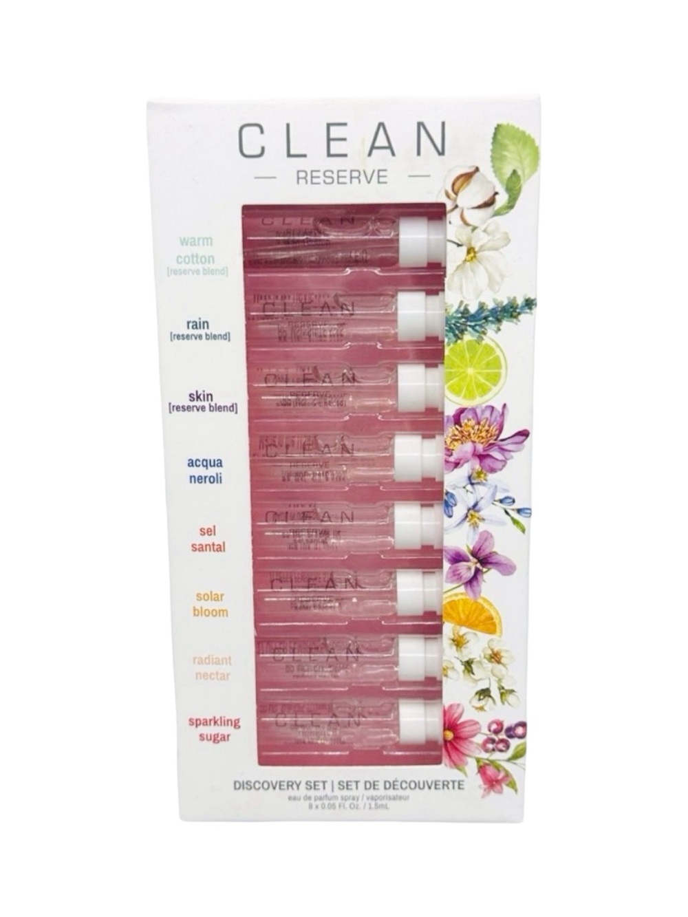 CLEAN Reserve Discovery Gift Set - 0.05 oz / 1.5 ml x 8
